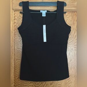 Gabriella Rossi-  Elegant Black Tank Top- Medium